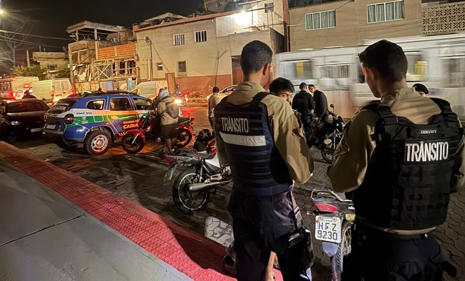 Operação Sossego fiscaliza veículos e remove motos irregulares em Rio Marinho