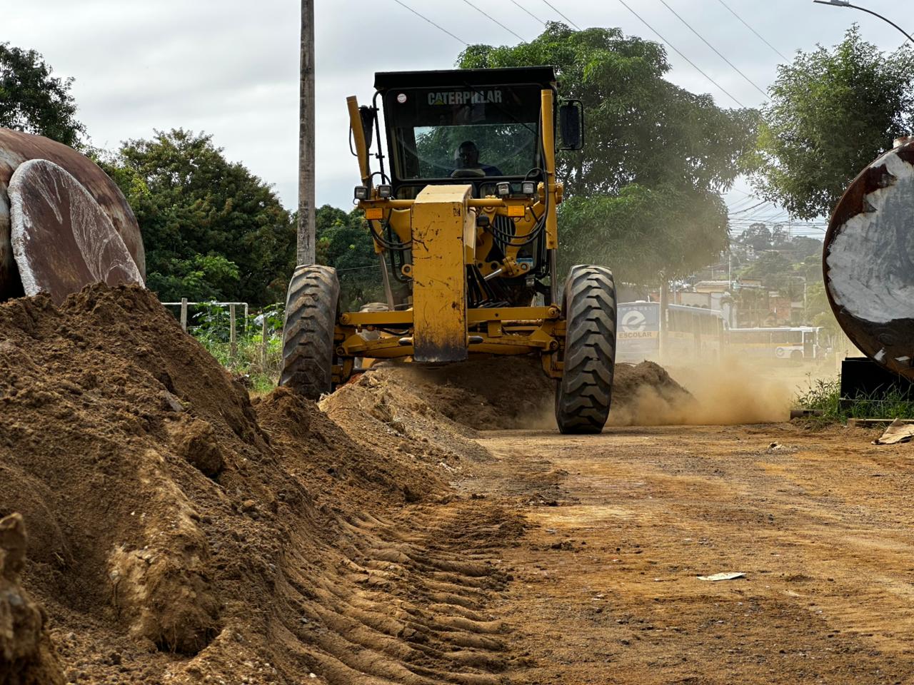 Começam obras de pavimentação em ruas do bairro Bubu
