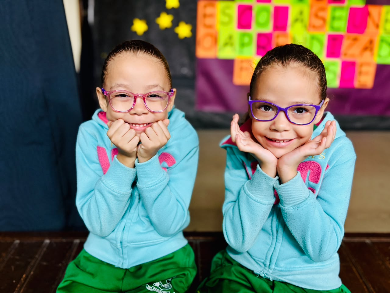 Saúde visual: estudantes da educação infantil recebem óculos de grau 