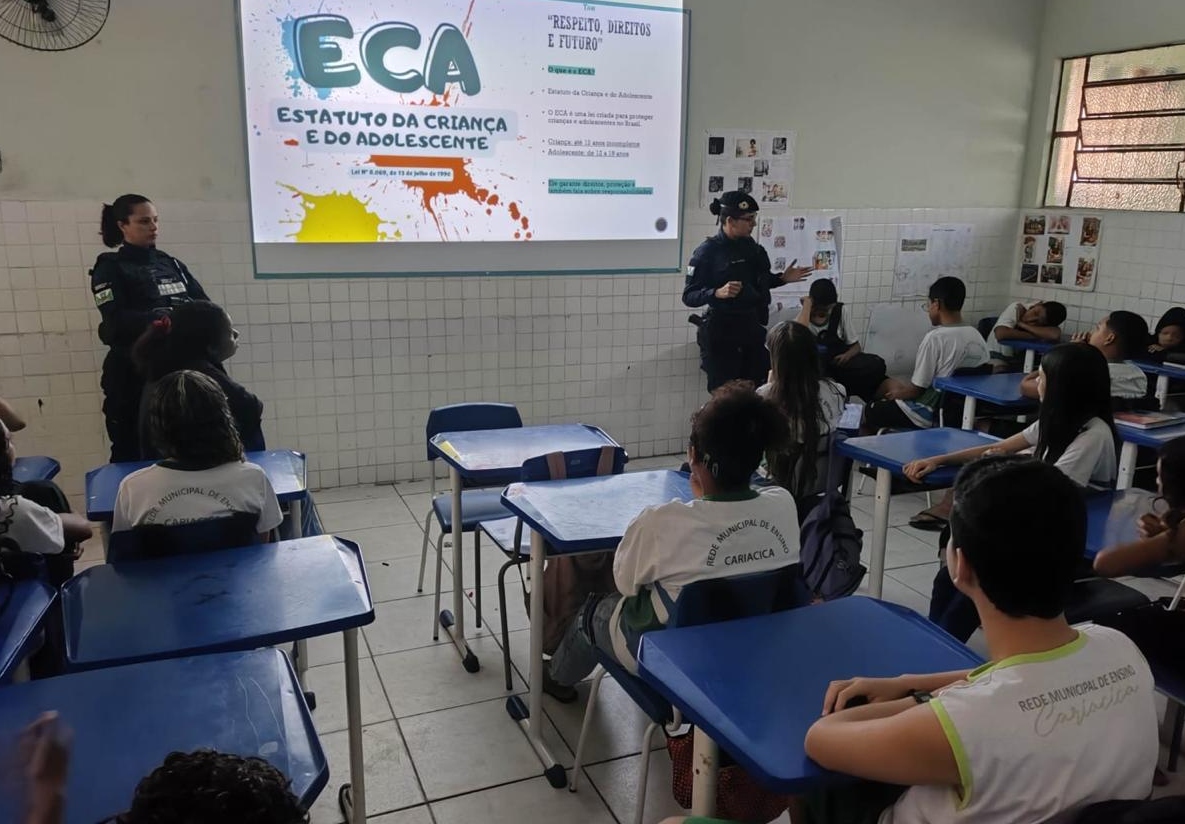 Trânsito e Cidadania: projeto leva conscientização e planejamento de futuro a alunos de Cariacica