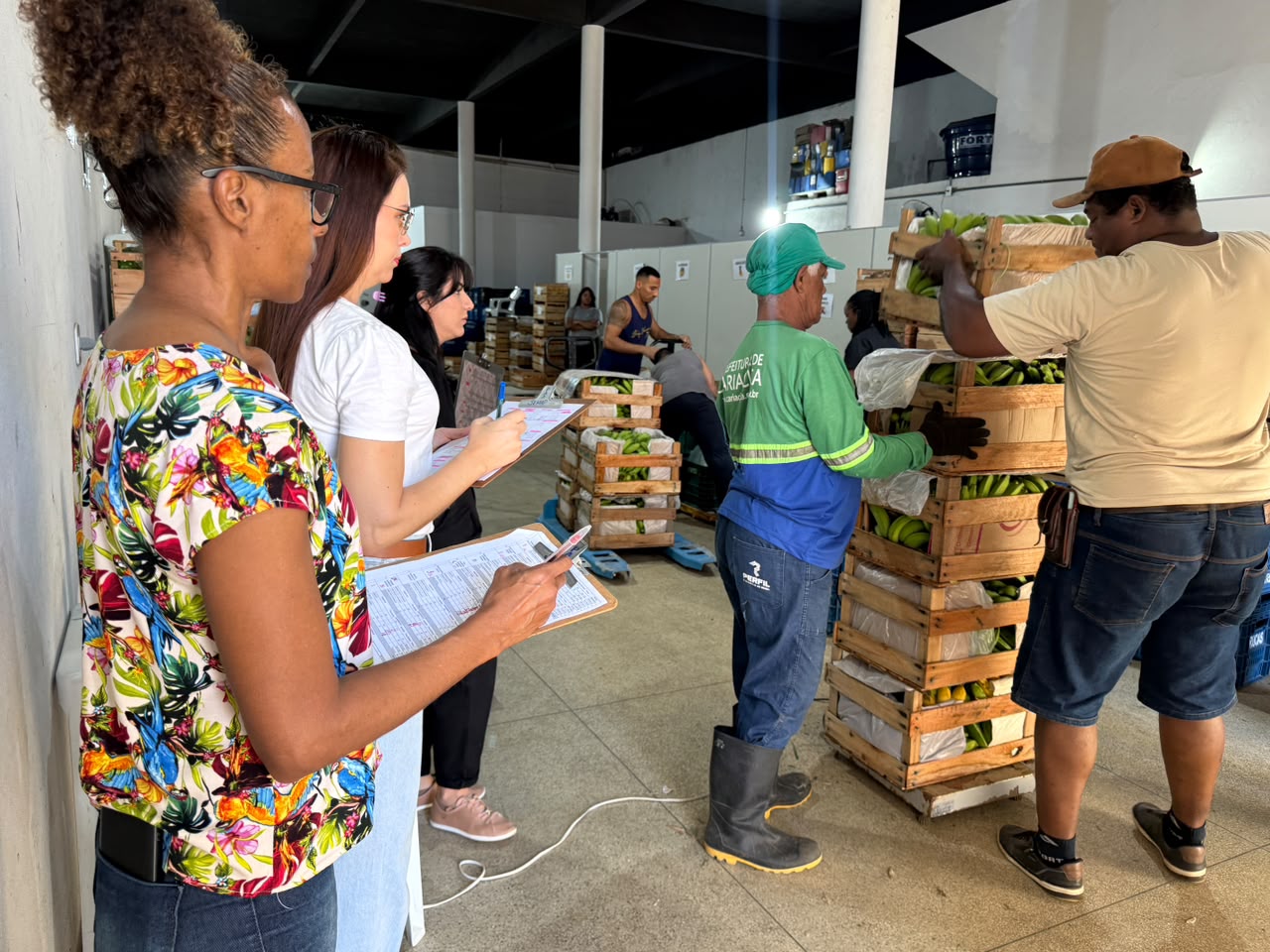 Banco de Alimentos recebe mais de 11 toneladas de produtos nesta quarta-feira (22)