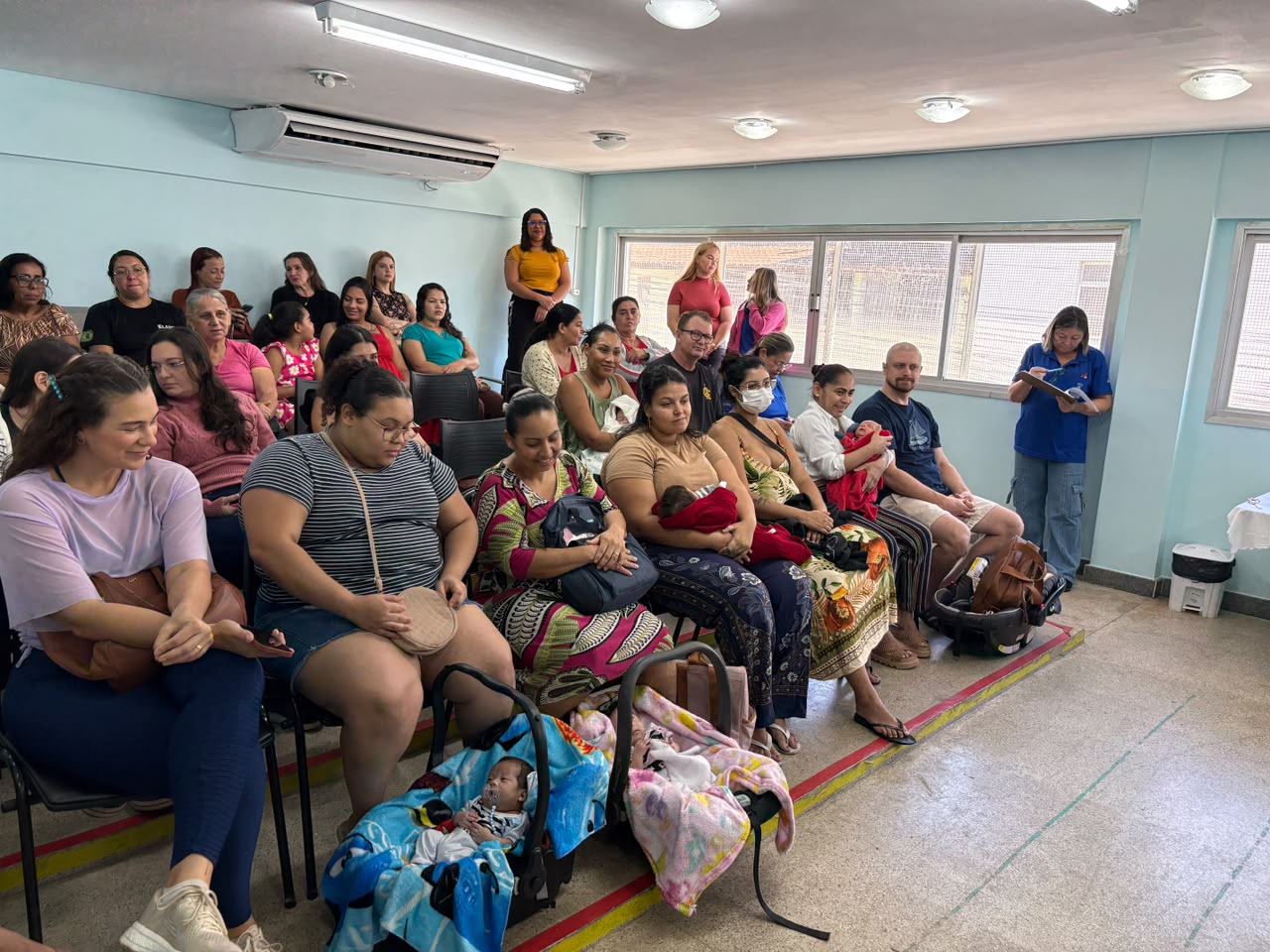 Agosto Dourado: palestras conscientizam sobre benefícios do aleitamento materno 
