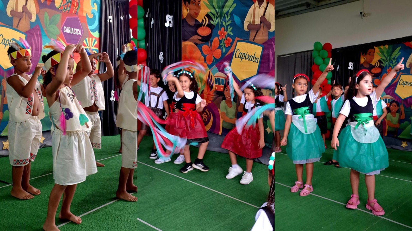 Escola de Nova Brasília encerra ano letivo com musical que celebra raízes e diversidade do Estado