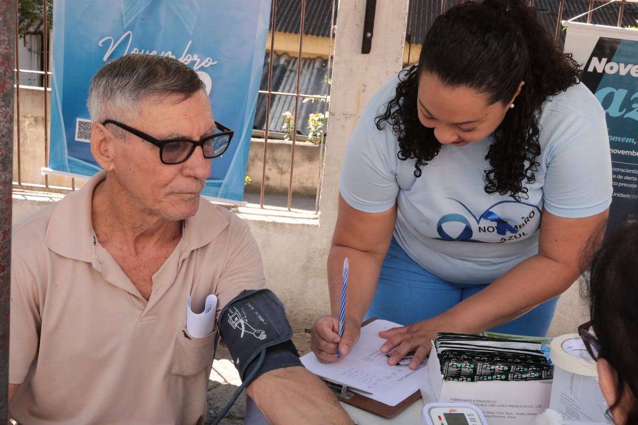 Novembro Azul: ação na UBS de São Francisco garante orientações, atendimentos e serviços gratuitos