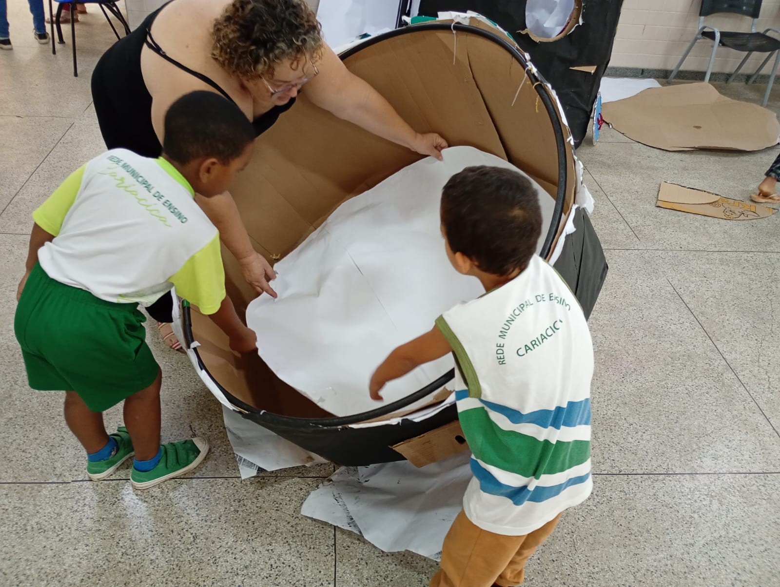 Missão Espacial: alunos de Campo Verde preparam lançamento de foguete feito durante projeto pedagógico