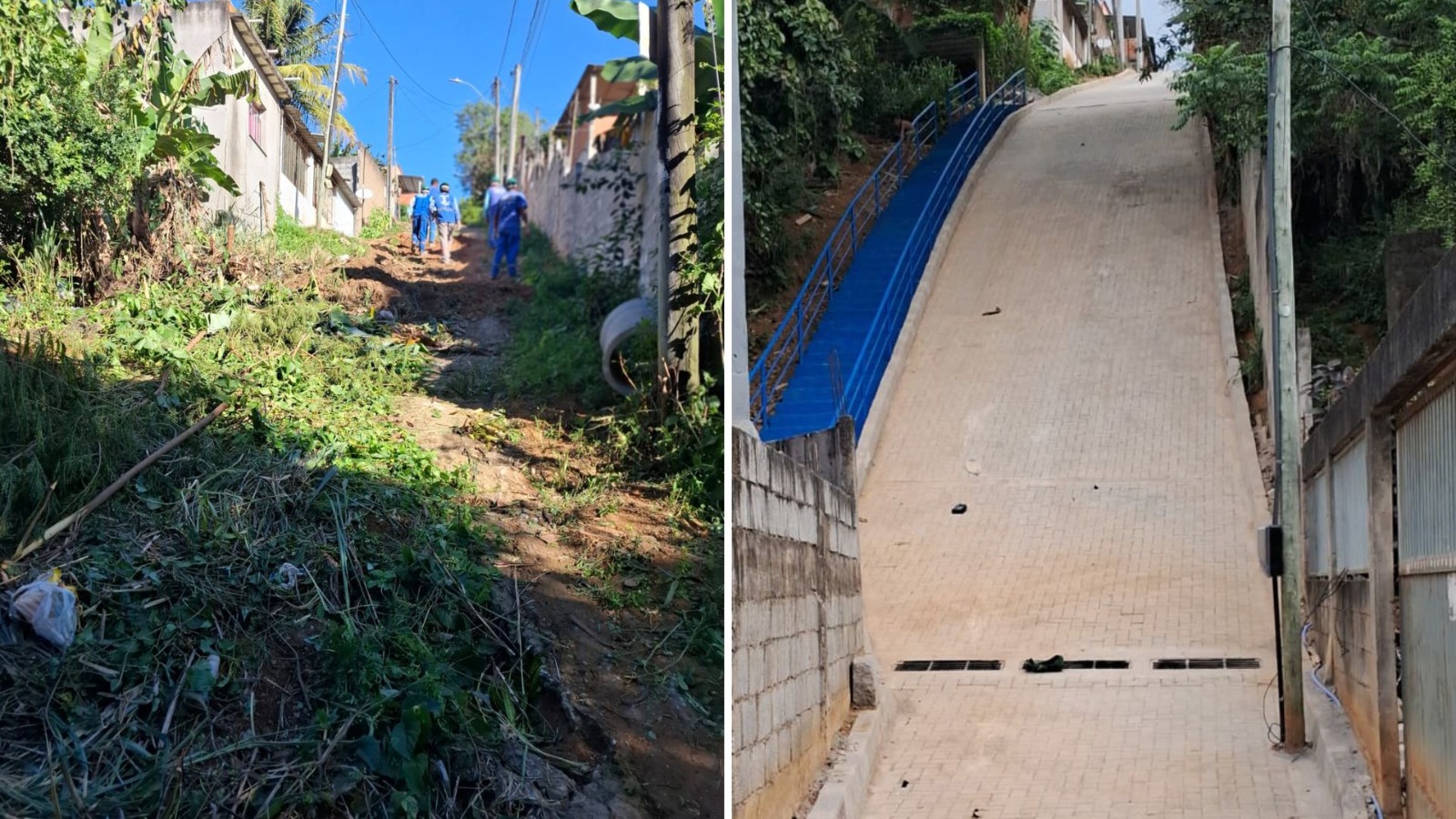 Rua de Graúna recebe obras de pavimentação e melhorias de acessibilidade