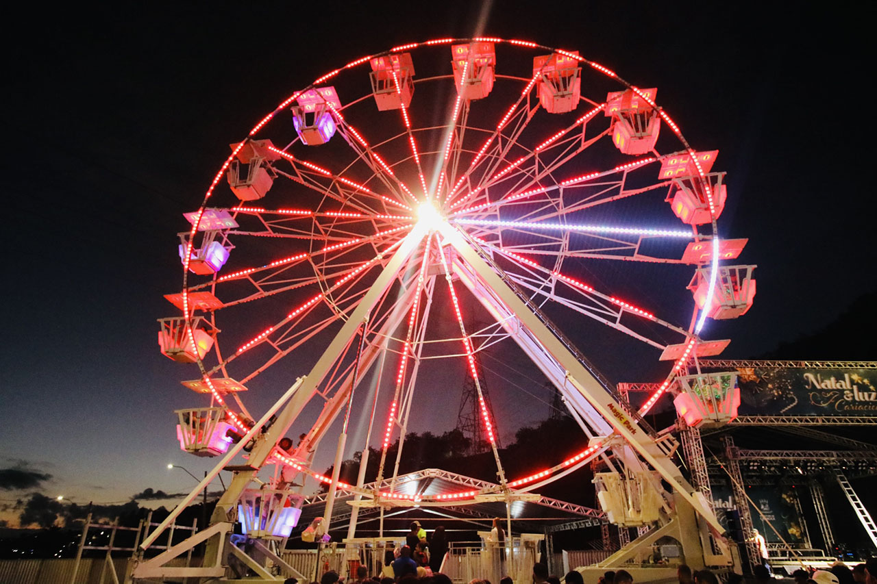 Vila de Natal terá parque de diversões gratuito e atrações para toda a família