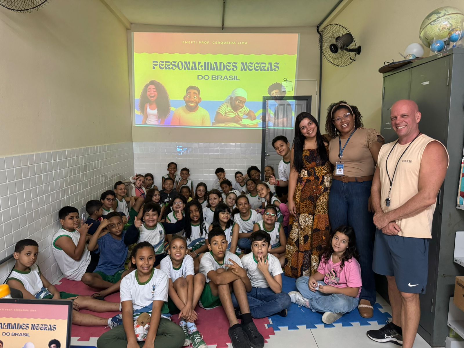 Escola em Jardim América promove palestra para destacar a história e as contribuições de personalidades negras
