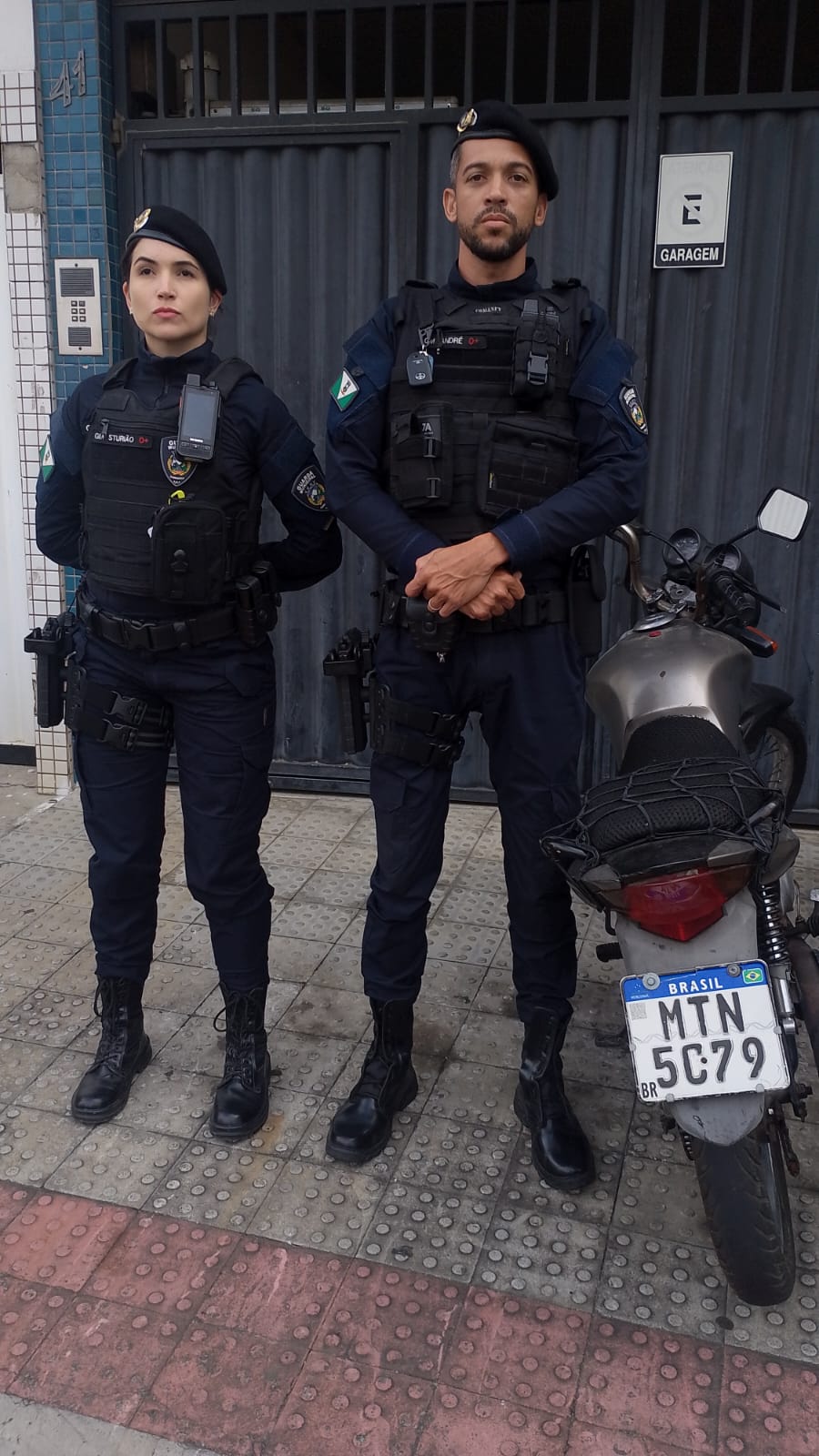 Guarda Municipal recupera motocicleta com restrição de furto em Cariacica