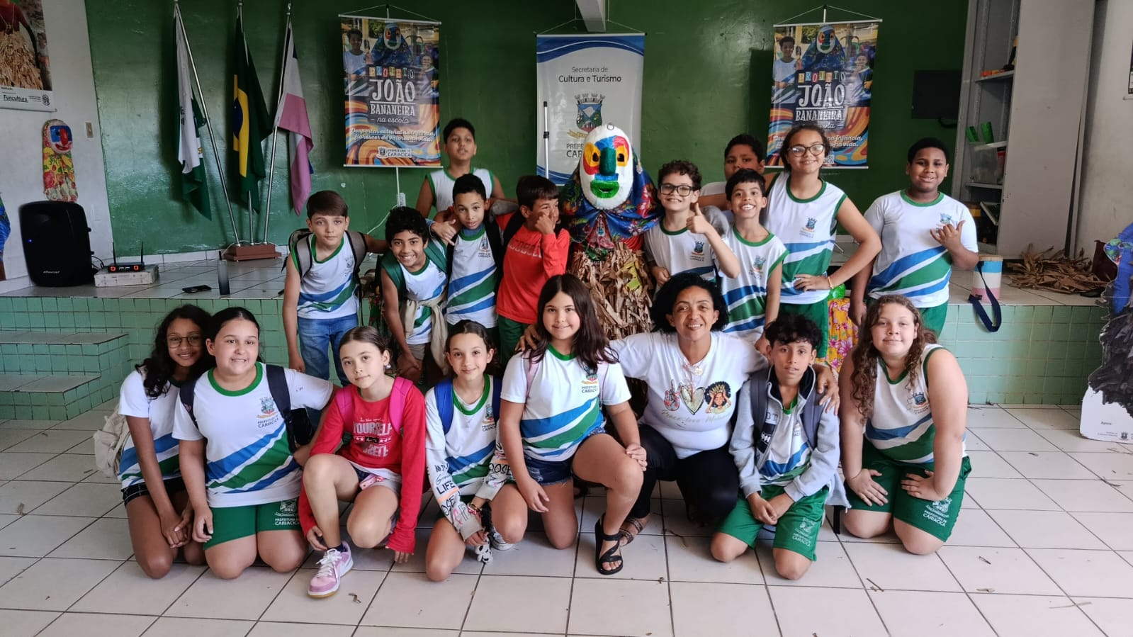 Projeto João Bananeira na Escola leva cultura e aprendizado para alunos da rede municipal