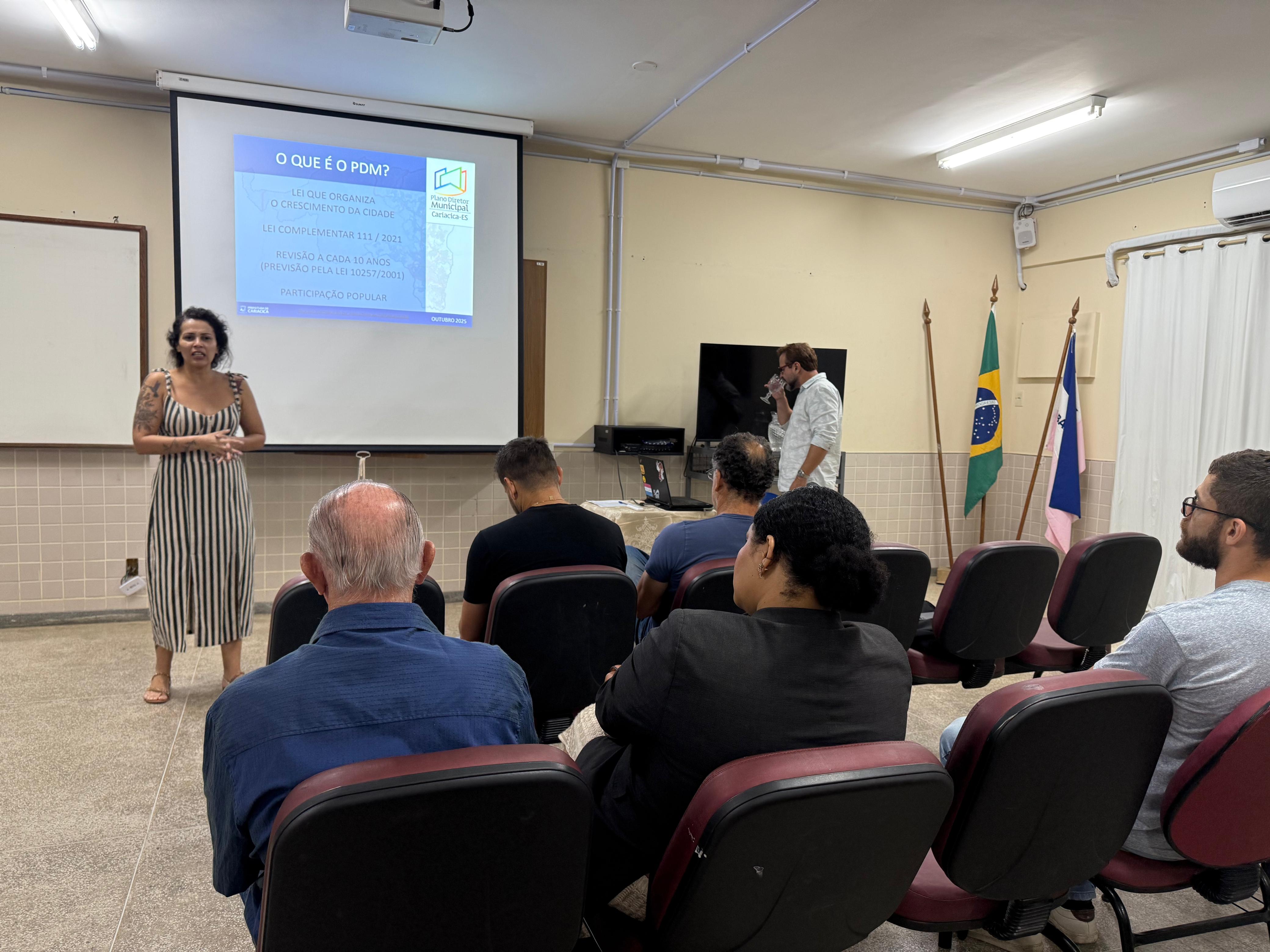 Cariacica encerra ciclo de audiências públicas sobre a revisão do Plano Diretor Municipal nesta quinta (9)