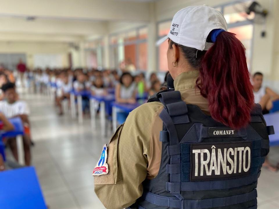 Educação para o Trânsito: escolas e empresas podem agendar palestras de conscientização com agentes de Cariacica