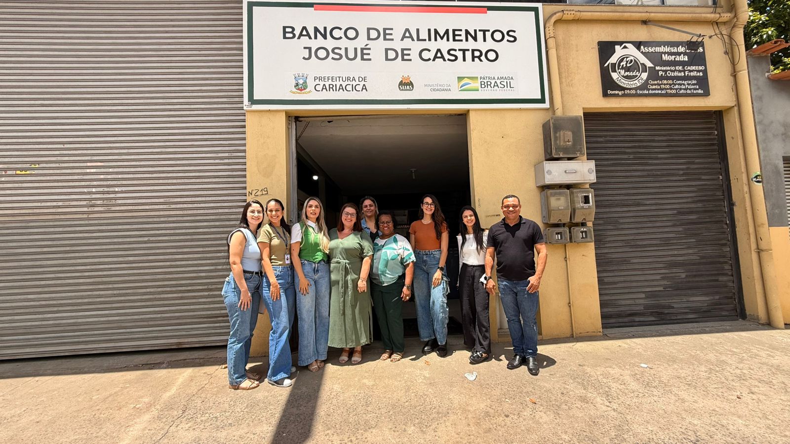 Banco de Alimentos de Cariacica serve de referência para implantação do programa em município vizinho