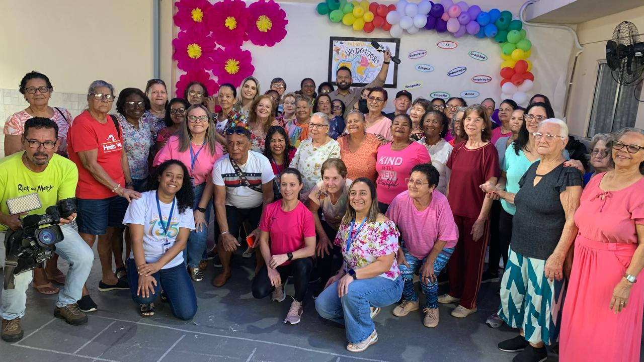 Dia do Idoso é celebrado com palestra e atividades no Centro de Convivência em Campo Grande