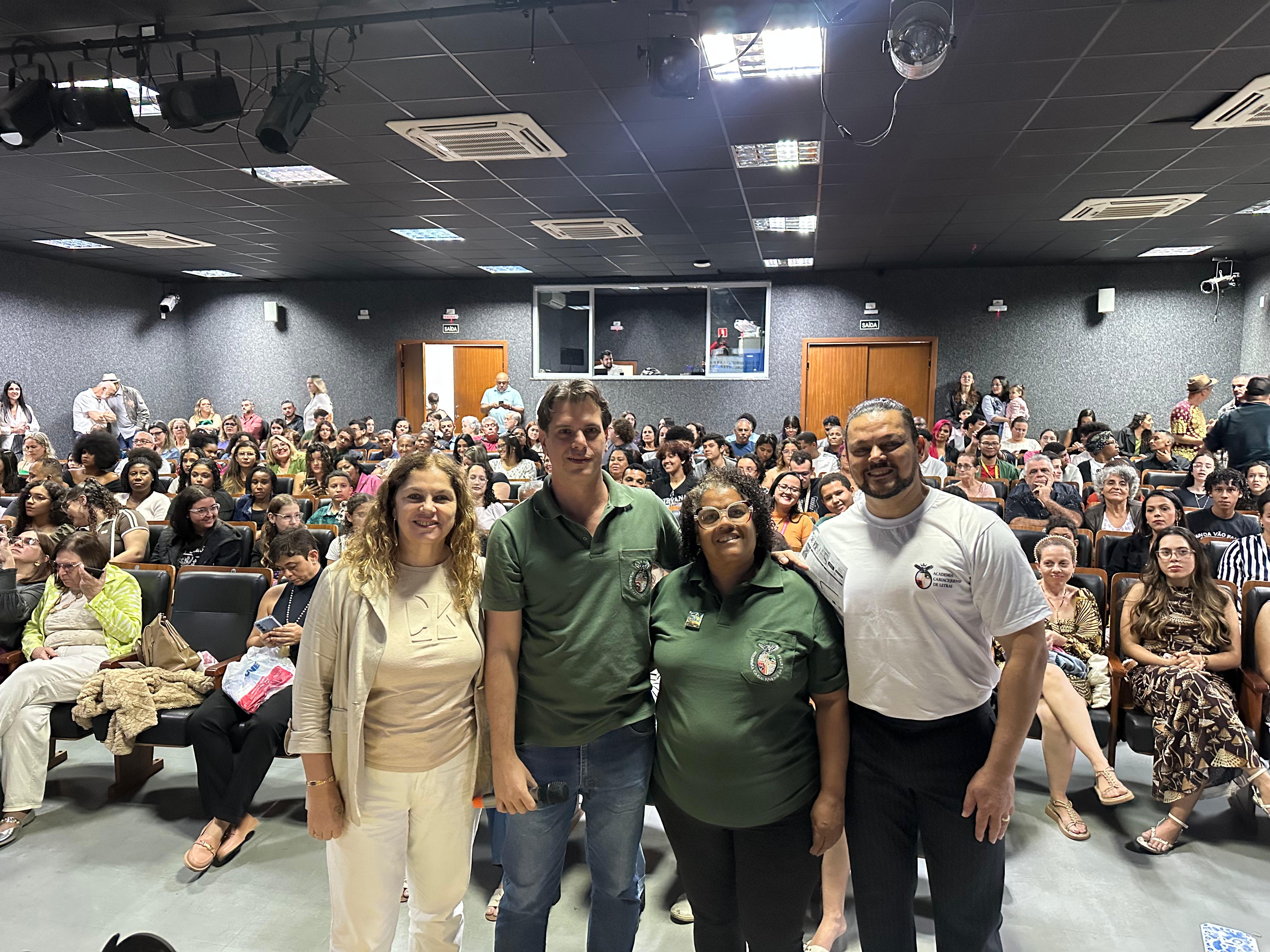 Curta a Quarta: Concurso Literário Interescolar reúne mais de 200 pessoas no Centro Cultural Frei Civitella 