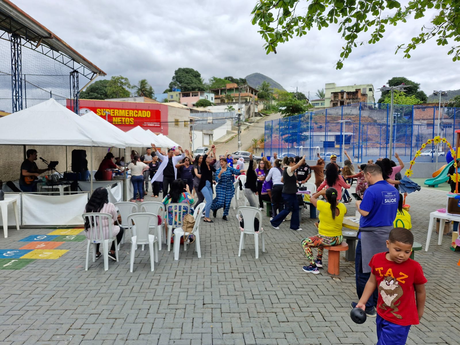 2ª Feira Integrativa oferece saúde, cuidado e bem-estar para moradores de Novo Brasil