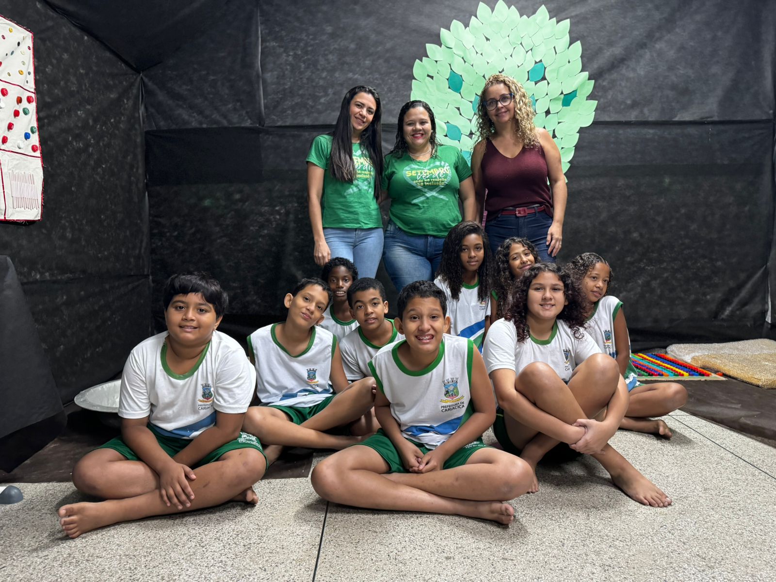 Setembro Verde: sala sensorial promove aprendizado sobre inclusão em escola municipal