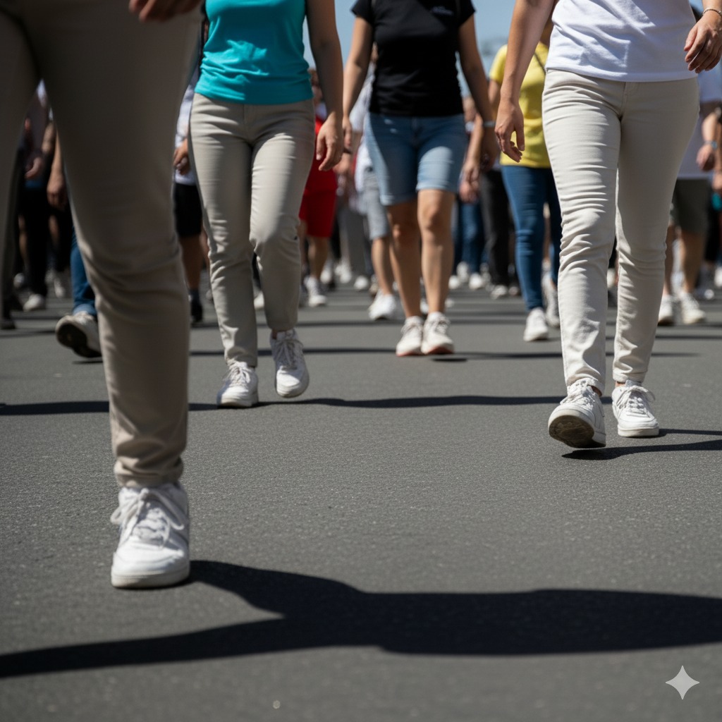 Caminhada marca o Dia Mundial da Saúde Mental na sexta-feira (10)