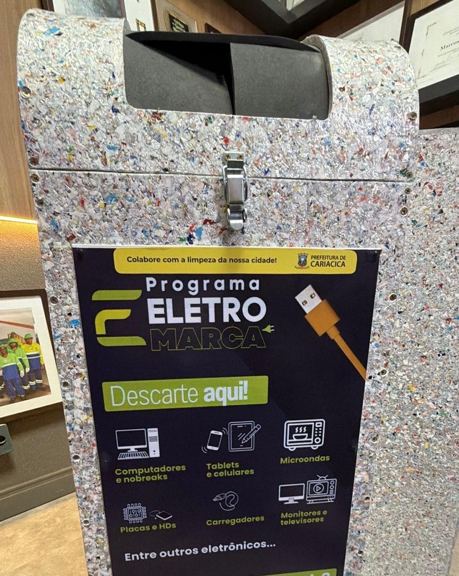 Cariacica avança em programa para coleta regular de eletrodomésticos e equipamentos eletrônicos