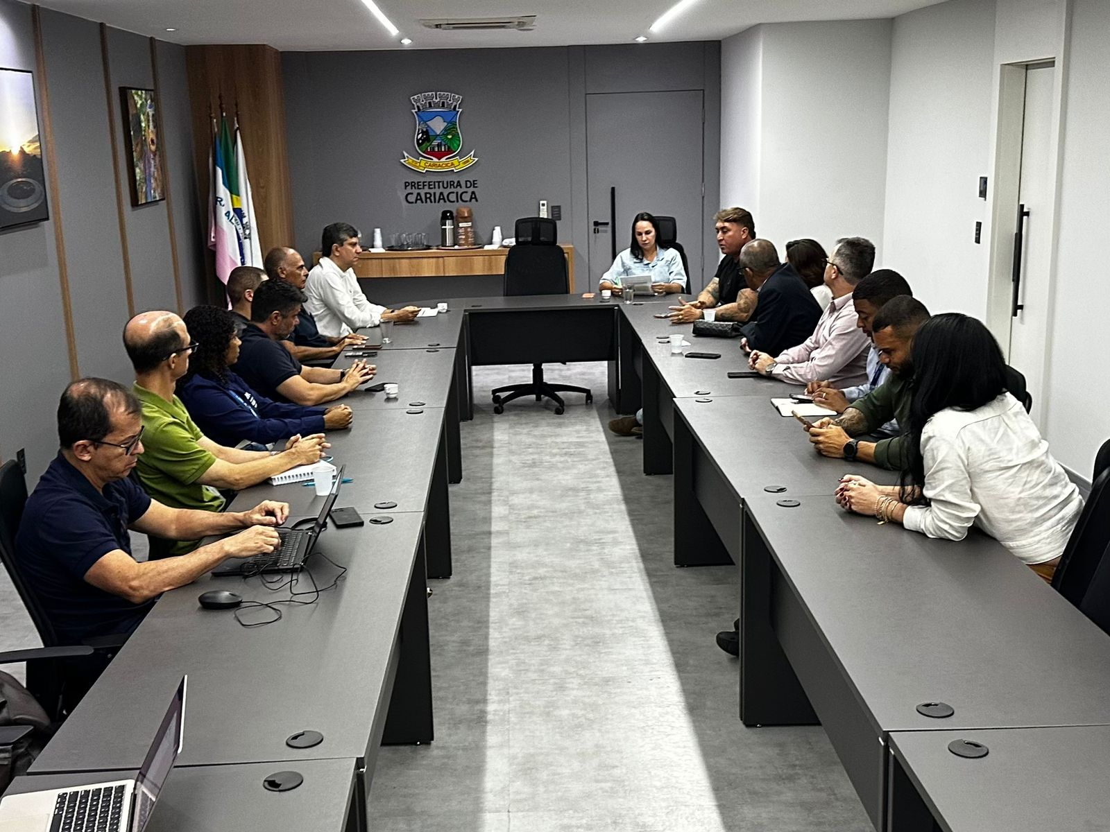 Prefeitura cobra da Cesan melhorias nos serviços prestados no município