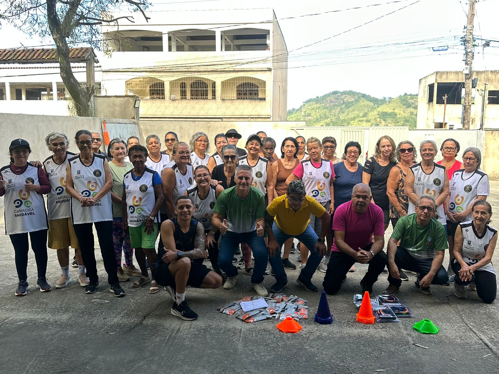 Núcleo Esportivo de Santa Cecília recebe materiais para fortalecer e ampliar a prática de atividade física 