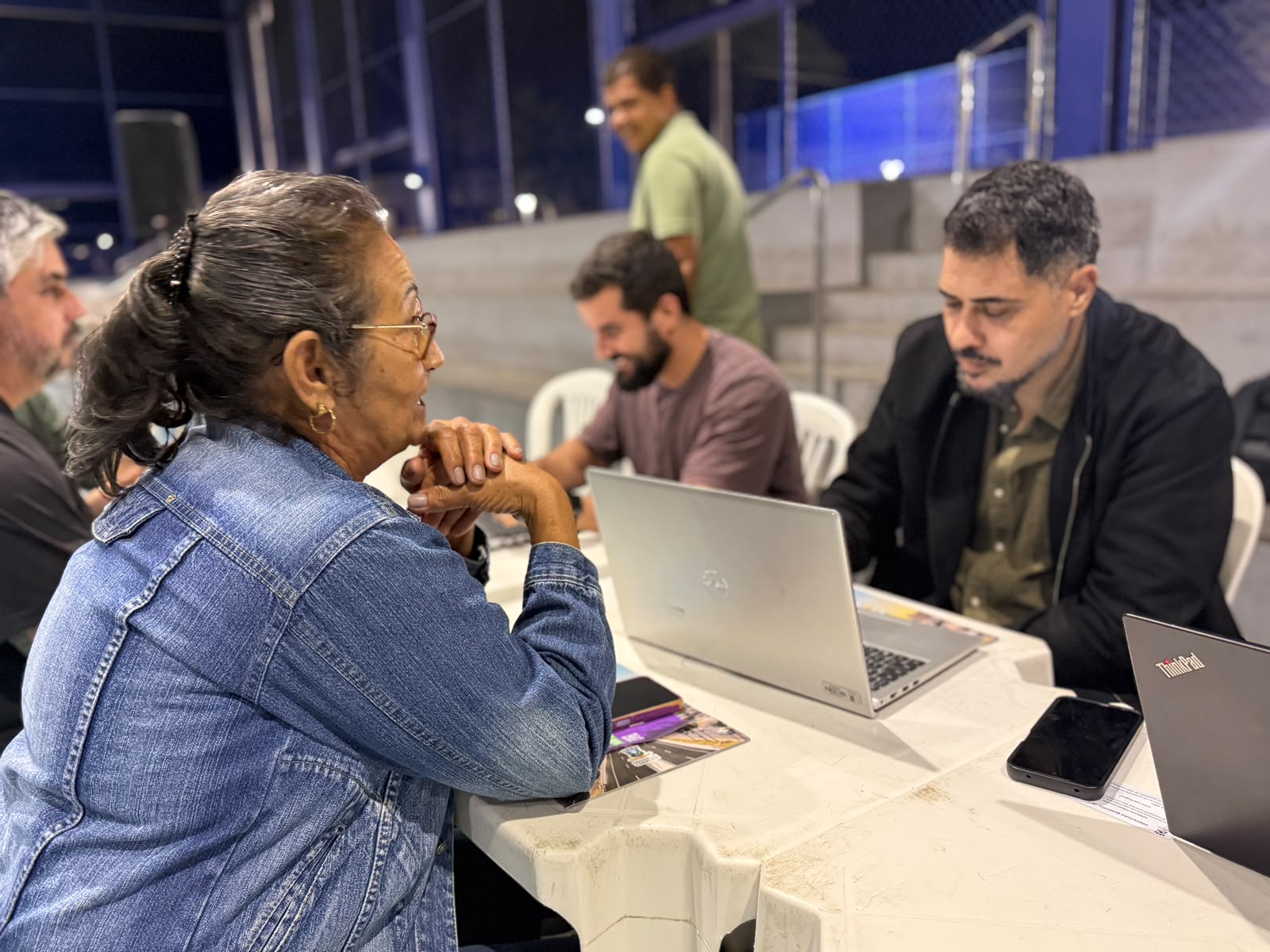 Ação itinerante leva serviços de negociação de débitos para moradores de Porto Novo