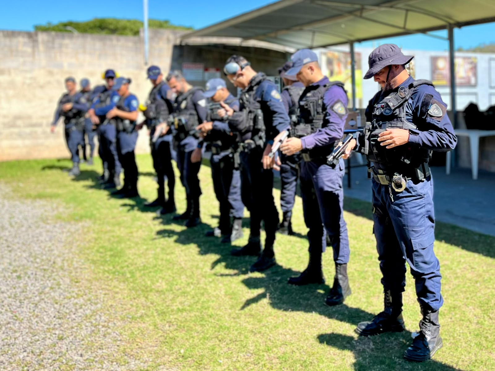 Reforço na segurança: treinamento prepara Guarda Municipal para uso de novos armamentos 