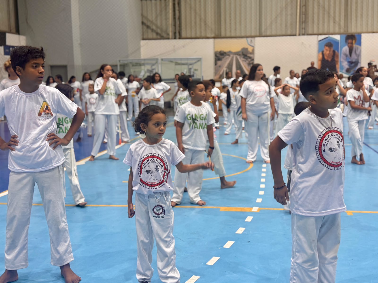 Estação Cidadania-Esporte reúne participantes de todo o Brasil durante XV Encontro Nacional de Capoeira