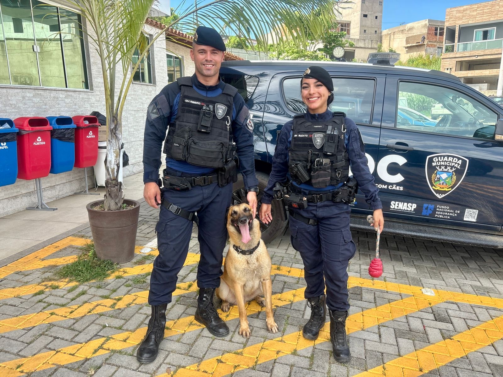 K9: Guarda Municipal é pioneira no trabalho com cães no Estado e celebra sucesso nas operações