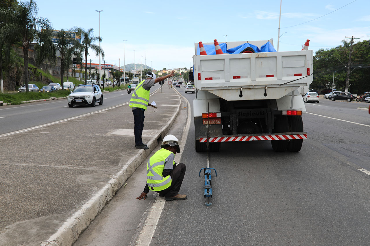 Obras do Novo Viaduto e Mergulhão entram em fase de avaliação para pavimentos 