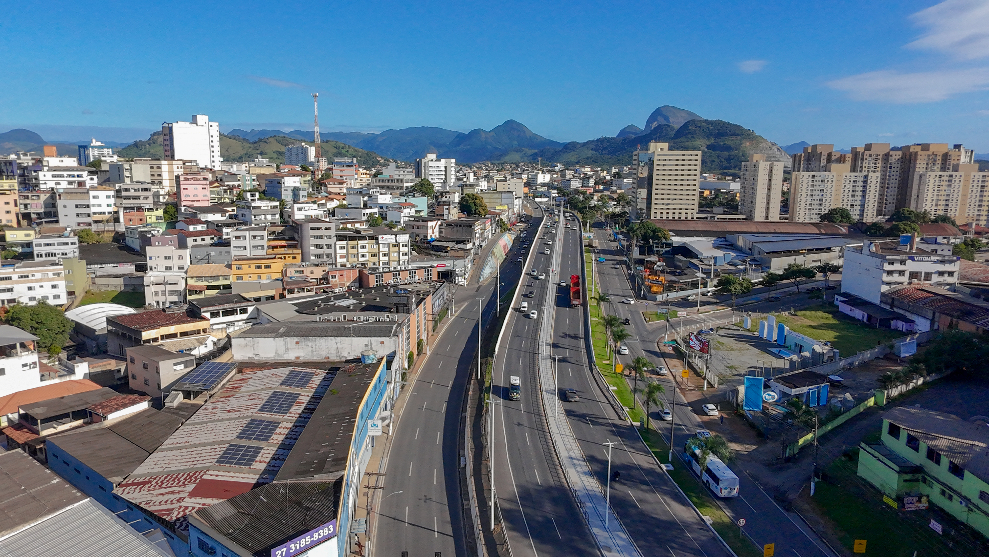 Viaduto na Avenida Mário Gurgel completa um ano com mais fluidez e acesso rápido à Expedito Garcia