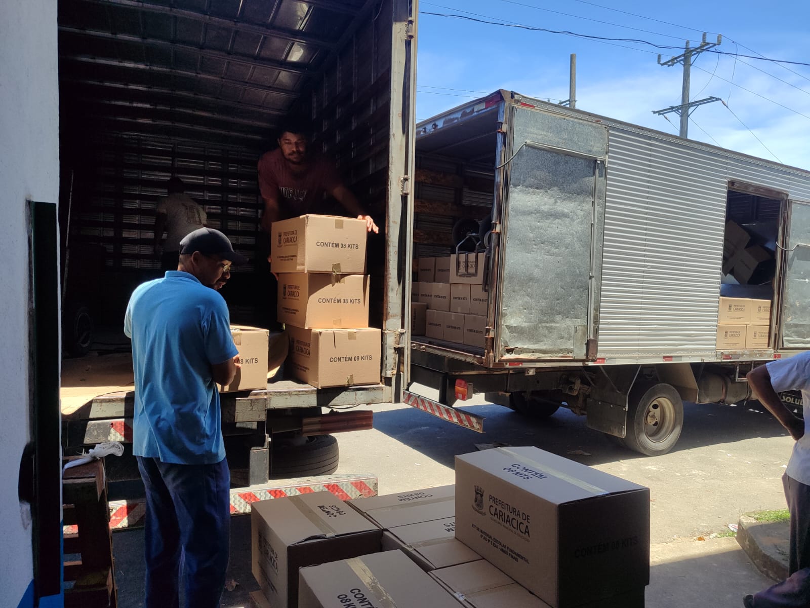 Educação finaliza entrega de kits escolares para a volta às aulas nesta segunda (9)