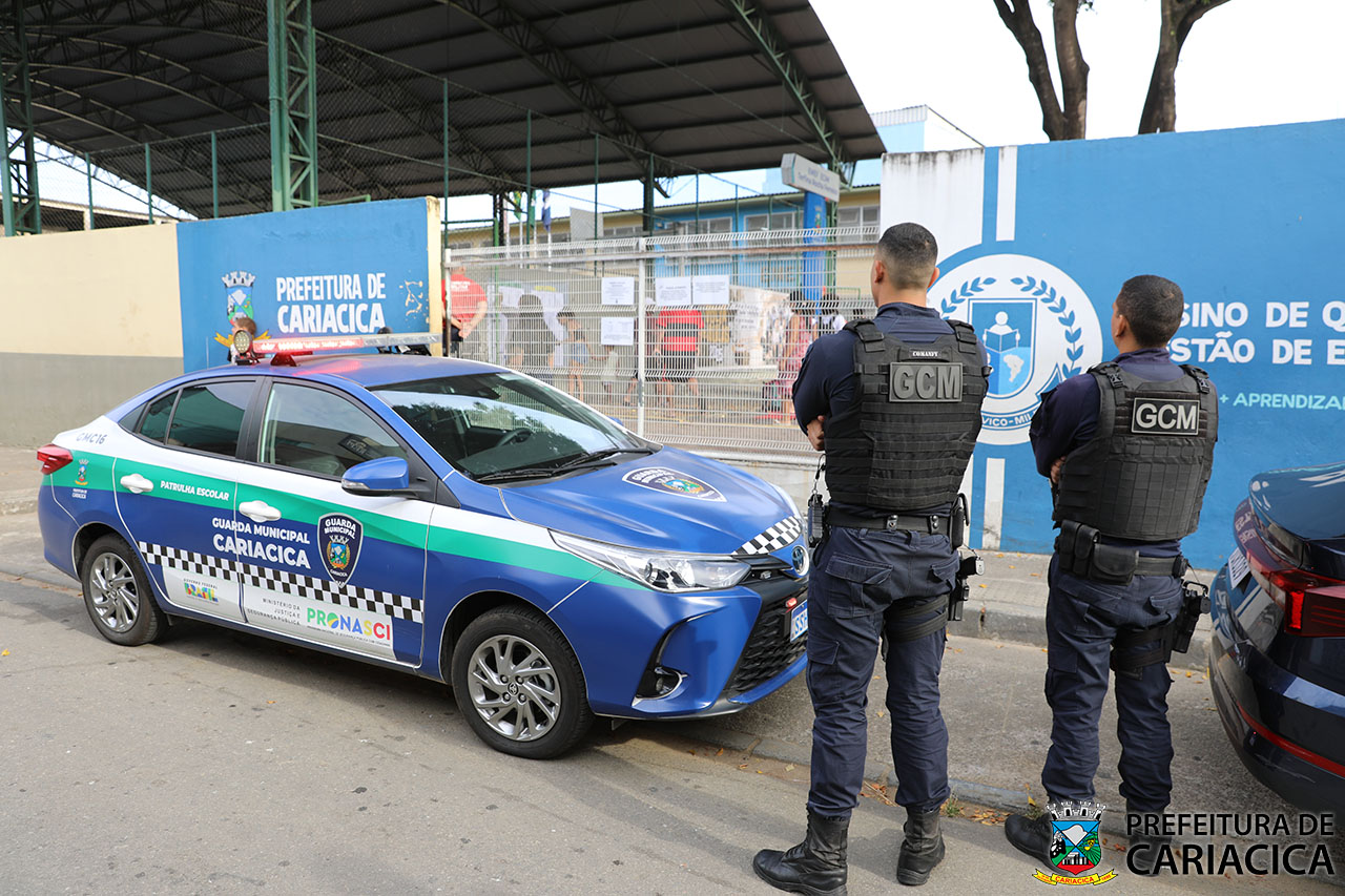 Patrulha Escolar da Guarda de Cariacica reforça segurança para mais de 55 mil alunos