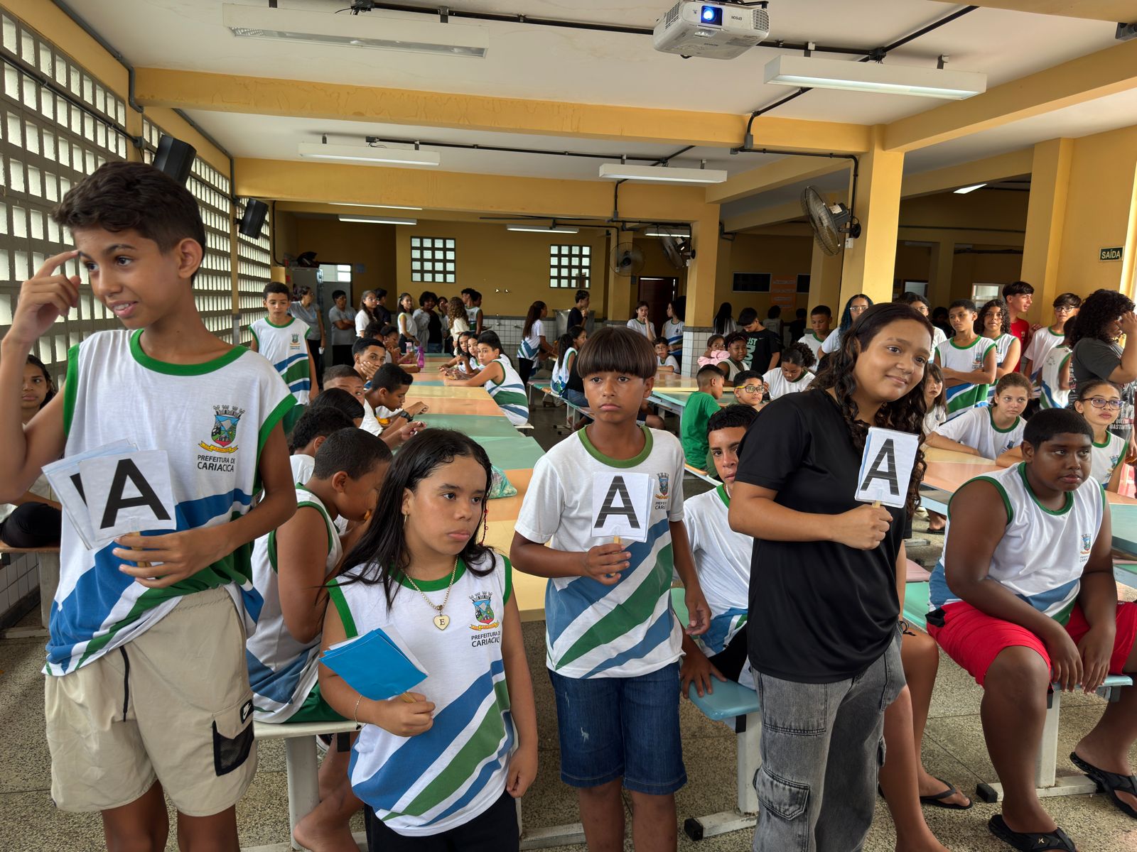 Escola em Cariacica Sede promove “Recreio Humanizado” para incentivar interação entre alunos