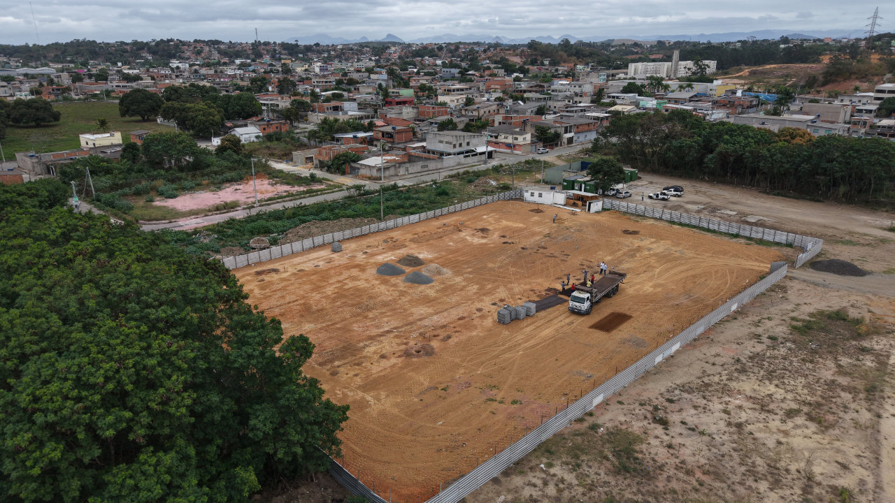 Rio Marinho terá novo complexo esportivo com campo, quadras e área de convivência