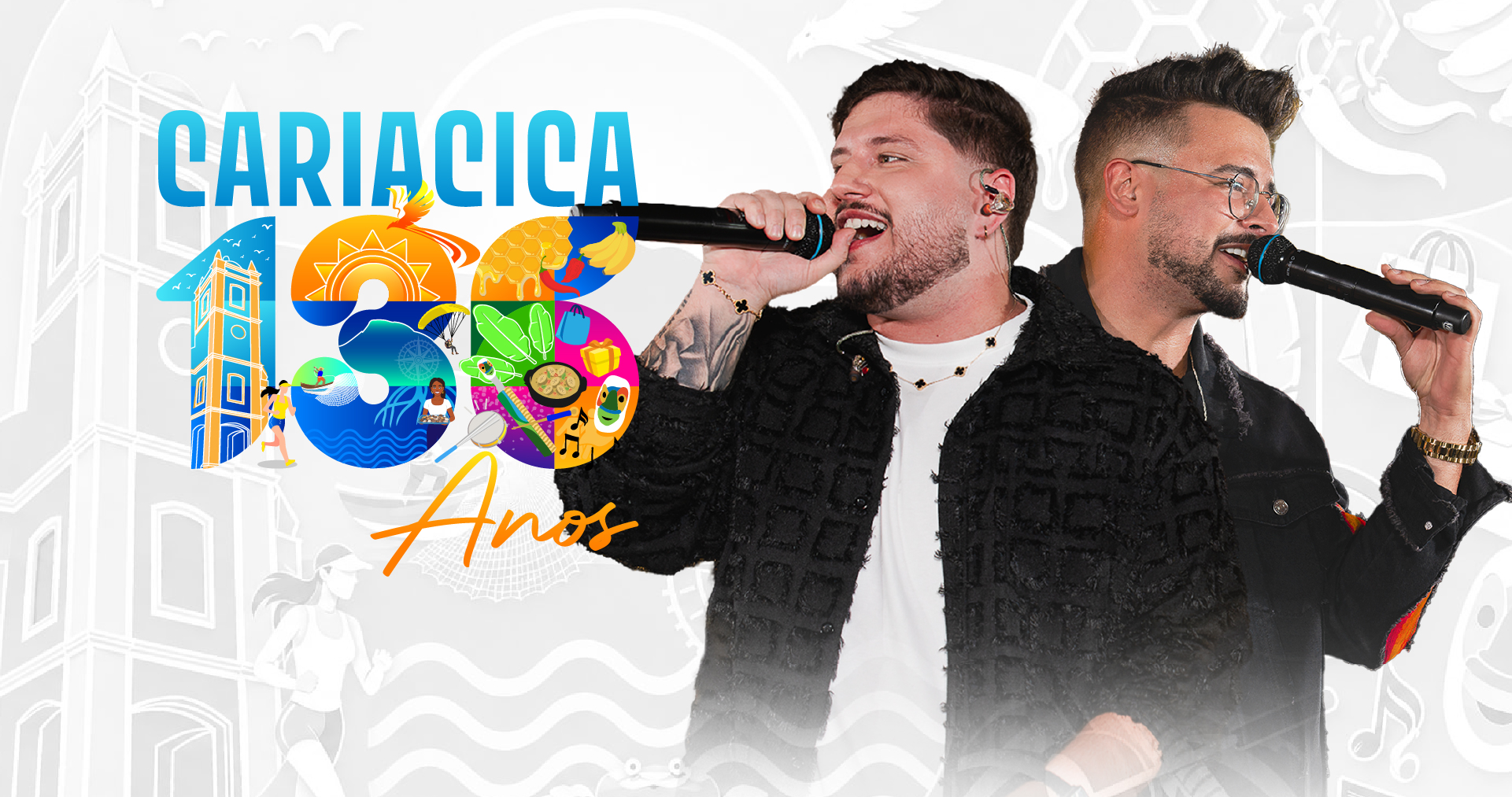 Cariacica 136 anos: Breno & Bernardo celebram aniversário da cidade com show neste sábado (27)