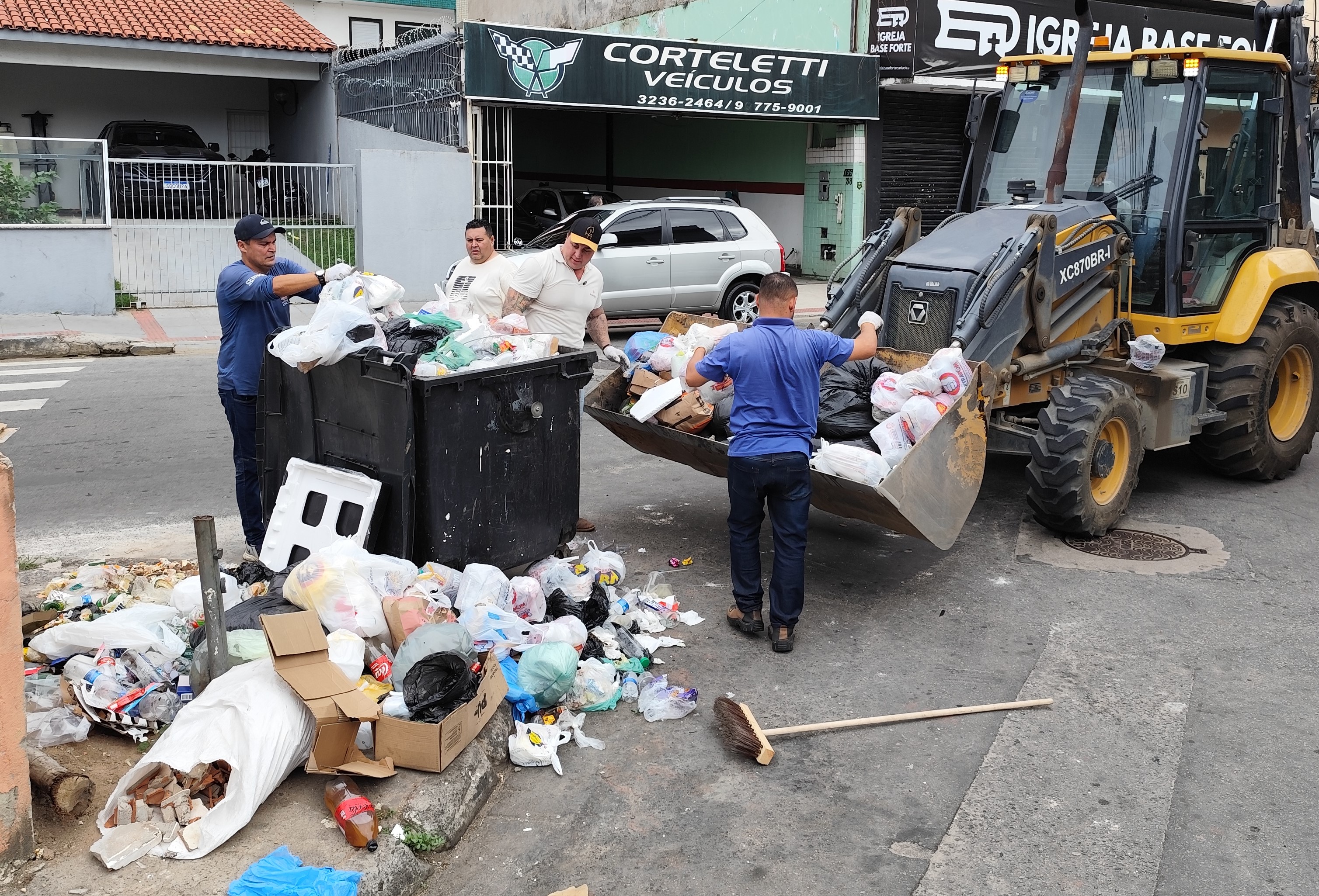 Após paralisação nacional, Secretaria de Serviços intensifica coleta de lixo e reforça equipes em Cariacica 