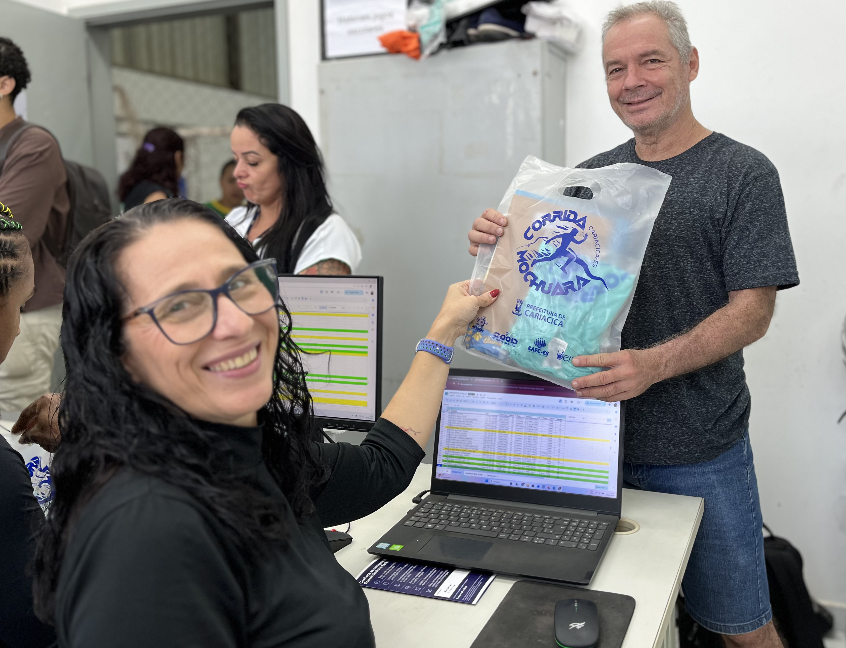 Kits da Corrida Mochuara são entregues; competição será neste domingo (21)