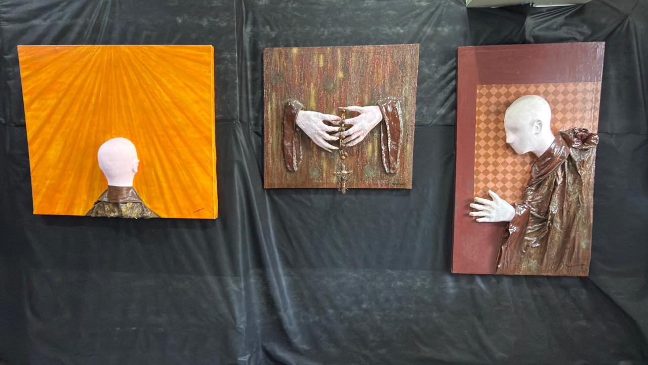 Exposição “Ora Pro Nóbis” transforma Centro Histórico Eduartino em espaço de reflexão sobre fé, esperança e paz