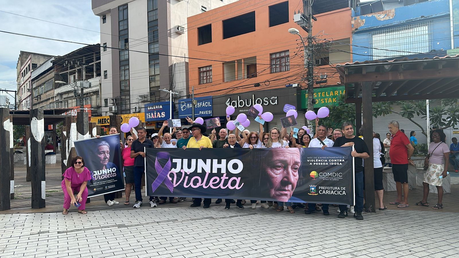 Junho Violeta: CCPI de Campo Grande realiza ação de conscientização contra a violência da pessoa idosa