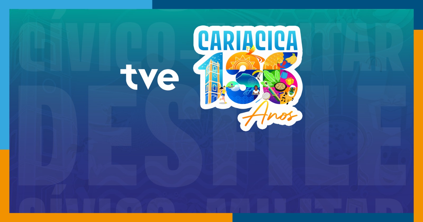 Desfile cívico-militar dos 136 anos de Cariacica terá transmissão ao vivo pela TVE-ES e YouTube 
