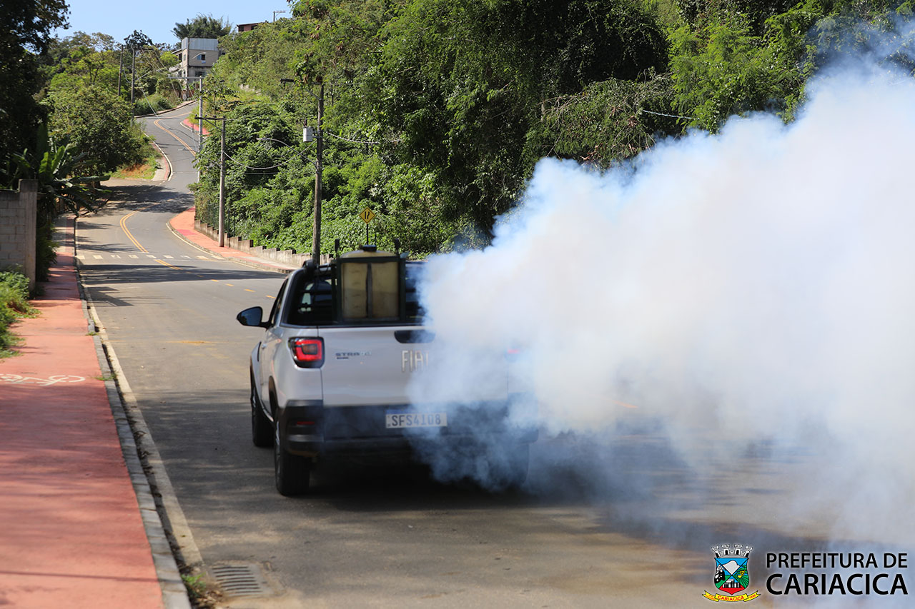 Prevenção e cuidado: carro do fumacê vai percorrer 49 bairros de Cariacica nesta semana 