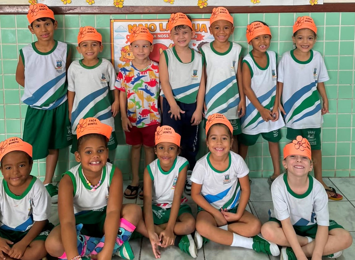 Escola em Vera Cruz transforma Maio Laranja em aprendizado para crianças