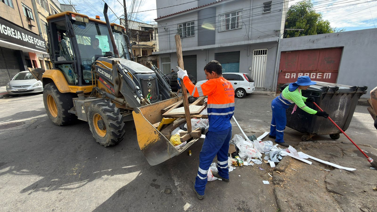 Secretaria de Serviços reforça coleta de lixo em Cariacica durante paralisação nacional 