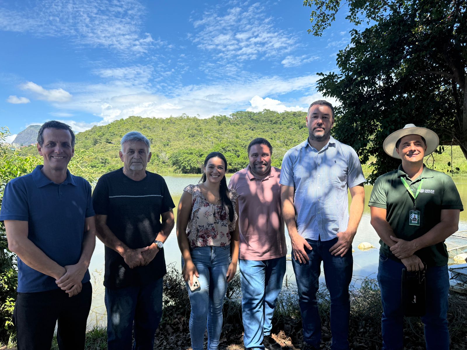 Agricultura visita propriedades para fomentar cultivo monitorado de tilápia