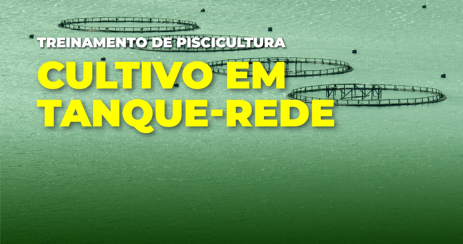 Agricultura realiza treinamento de piscicultura e cultivo em tanque-rede 