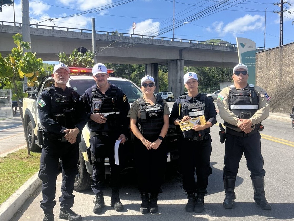 Paz no trânsito começa na atitude: Cariacica leva conscientização às ruas