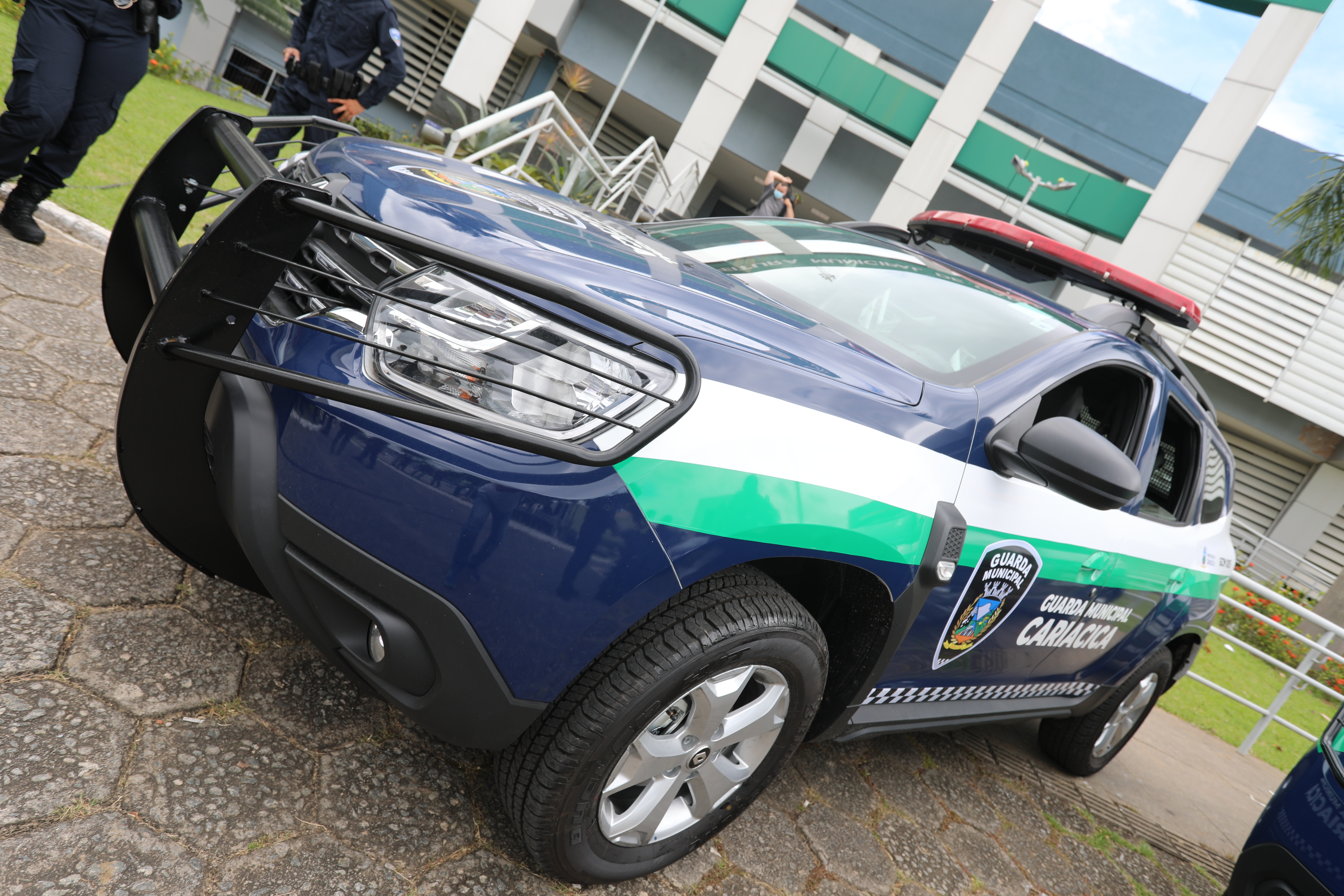 Guarda Municipal realiza prisão de homem que estava foragido do sistema prisional 