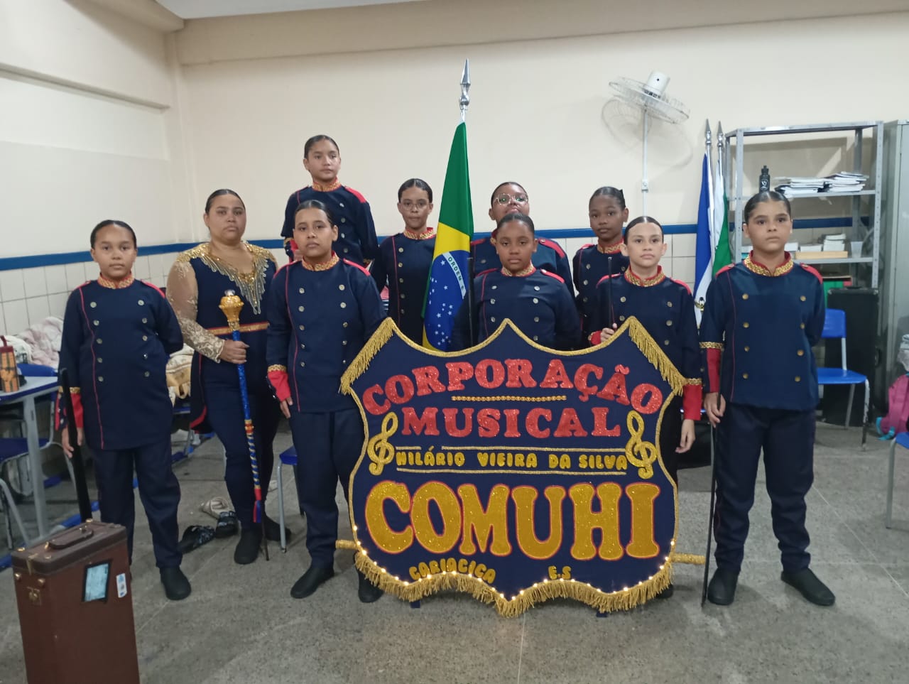 Escola de Jardim Campo Grande conquista 1º lugar em Festival Nacional de Bandas e Fanfarras