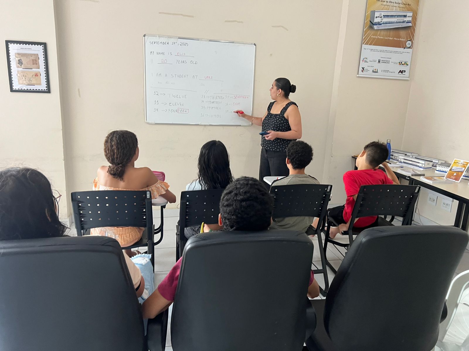 Inglês da Biblioteca Pública: nova turma dá início a mais um período de aulas